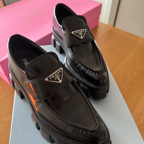 Prada Platform Loafers - Picture 4 of 6